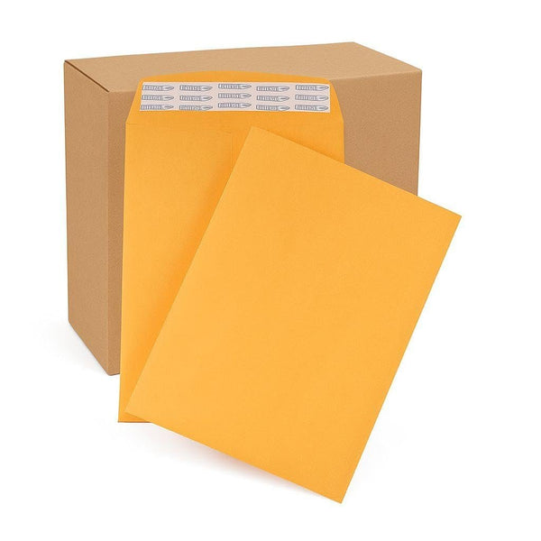 50 - Pack 9"x12" Kraft Catalog Mailing Envelopes Mailers Peel Self Seal